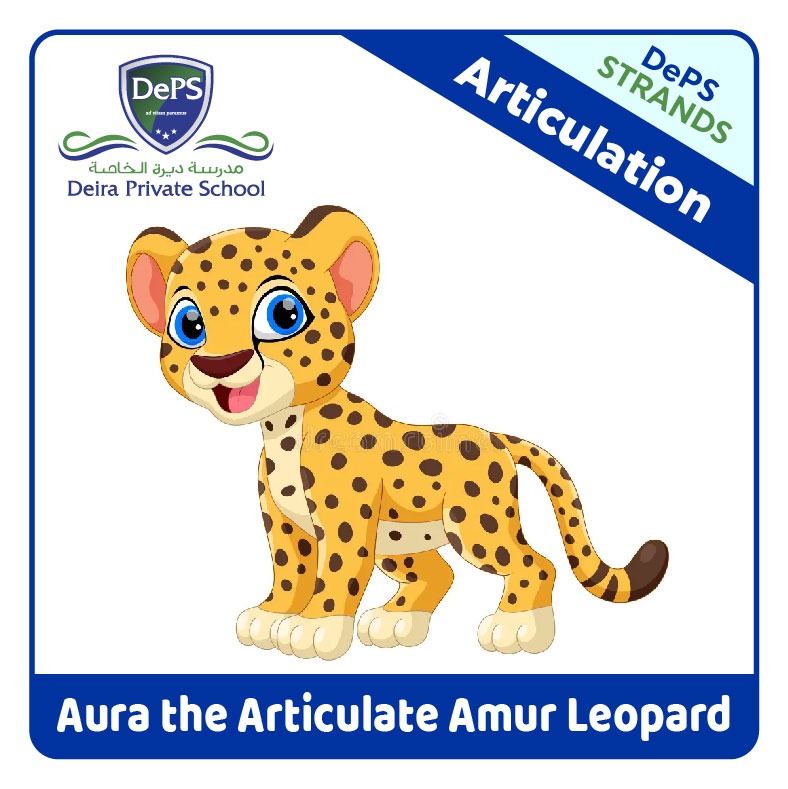 Aura the Articulate Amur Leopard